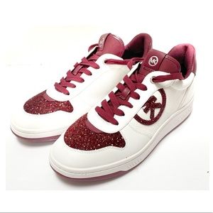 NEW Michael Kors Gertie Lace Up Sneakers
